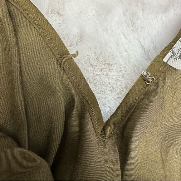 Free People Not Tired Olive Green Bodysuit - Picture 5 of 12